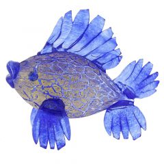 Murano Glass Blue Tropical Fish
