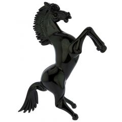 Murano Glass Black Horse - Large