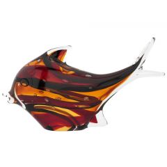 Murano Art Glass Fish - Sommerso
