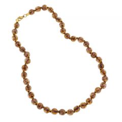 Sommerso Necklace - Transparent Golden Brown