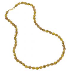 Sommerso Long Necklace - Yellow