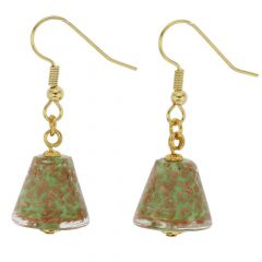Starlight Cones Earrings - Seafoam Green