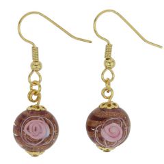 Magnifica Earrings - Cranberry