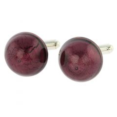 Venetian Dream Cufflinks - Purple