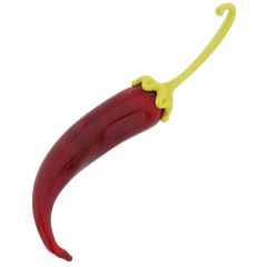 Murano Glass Red Chili Pepper Figurine