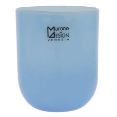 Murano Glass Luminoso Tumbler - Light Blue