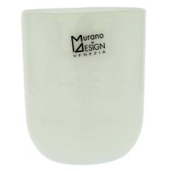 Murano Glass Luminoso Tumbler - White