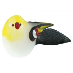 Murano Glass Baby Bird - Yellow