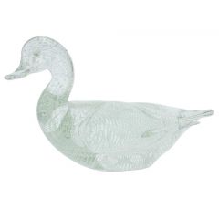 Vintage Murano Glass Duck By Licio Zanetti