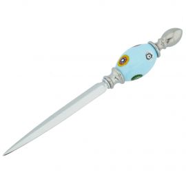 Letter Opener with Faux Stone Handle - 5 Color Options-Gift Boxed –  Nostalgic Impressions