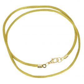 Embolden Jewelry Silk Satin Cord Rope Necklace Chain with Hypoallergenic Clasp - 14 16 18 20 22 24 26 28