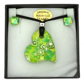 Murano Glass Jewelry Sets | Venetian Earrings And Necklace Sets
