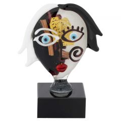 Murano Glass Picasso Hand Signs, Heads, Faces | Glass Of Venice