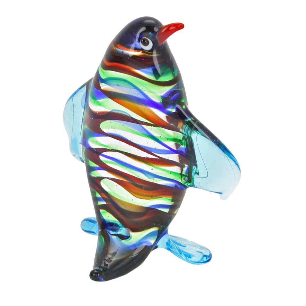 Striped Glass Penguin