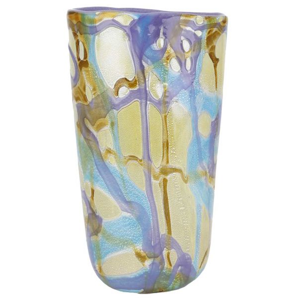 Murano Glass Shimmering Sea Vase