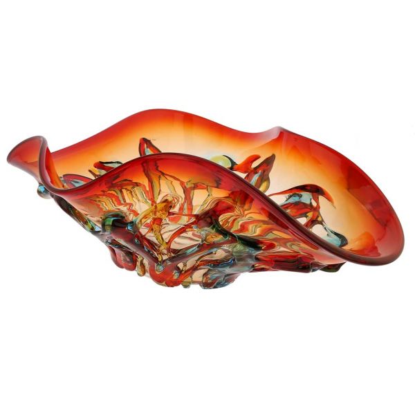 Murano Glass Mars Centerpiece Bowl