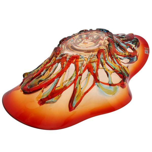 Murano Glass Mars Centerpiece Bowl
