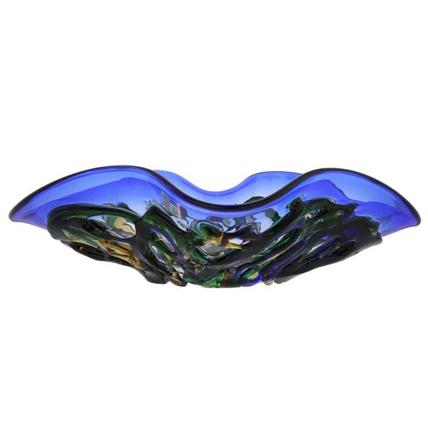 Murano Glass Vases | Murano Glass Oceanos Centerpiece Bowl