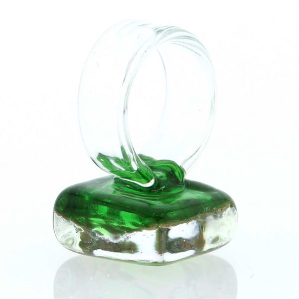 Starlight Square Ring - Emerald
