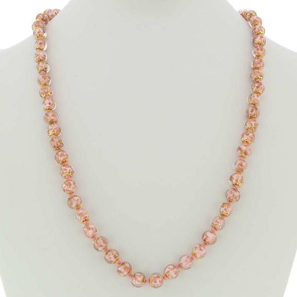 Sommerso Long Necklace - Pink