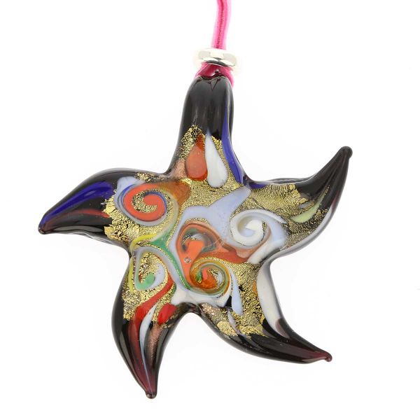 Venetian Starfish Pendant