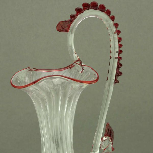 Murano Glass Decanter Set With Pitcher