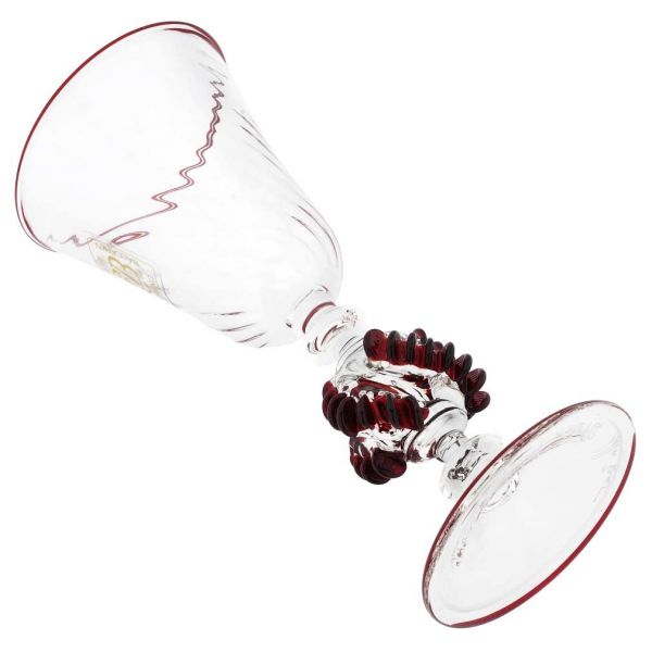 Murano Glass Cordial Liqueur And Sherry Glass - Clear