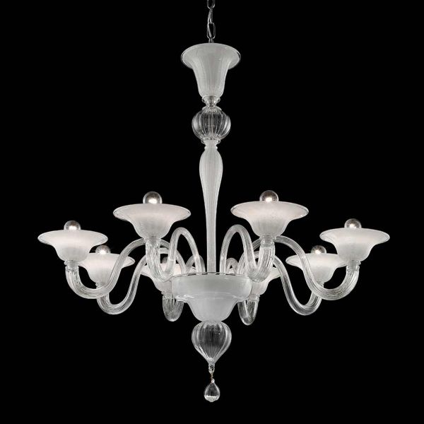 Elegante Murano Glass Chandelier
