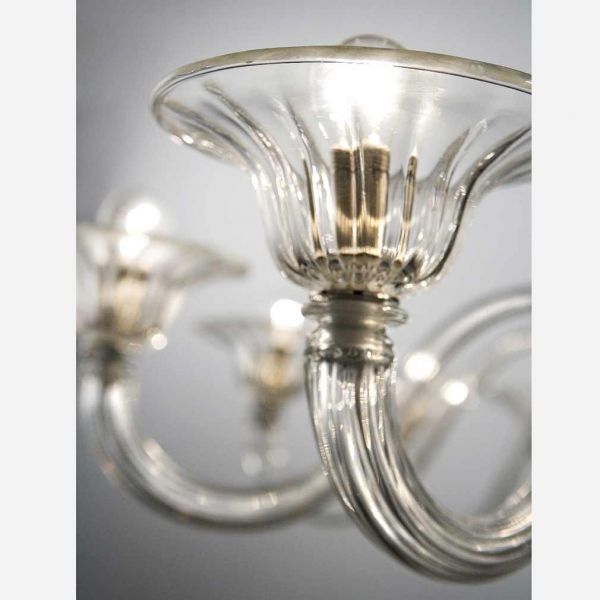 Elegante Murano Glass Chandelier