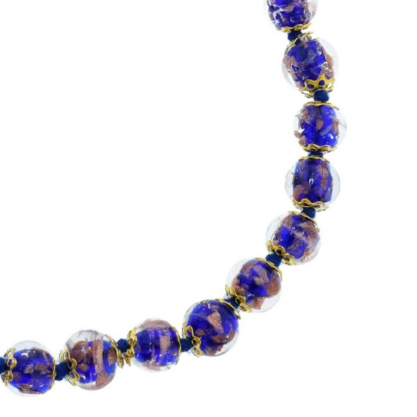 Sommerso Necklace - Navy Blue