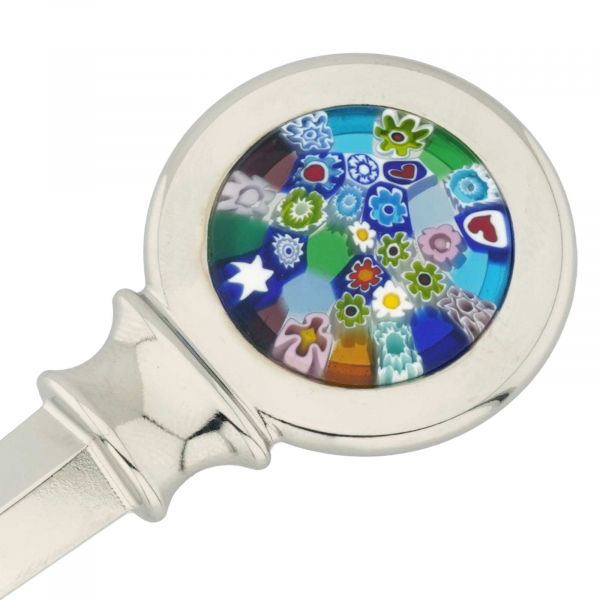 Murano Glass Millefiori Letter Opener