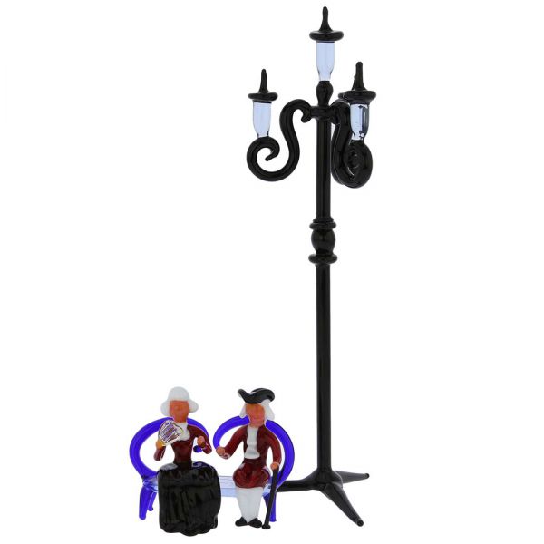 Venetian Couple Under Street Light