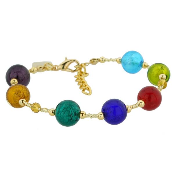 Sunny Venice Murano Glass Bracelet - Multicolor