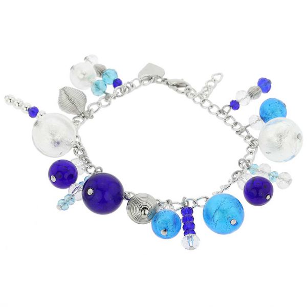 Sorgente Murano Glass Bracelet - Blue
