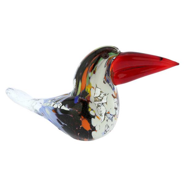 Murano Glass Toucan - Multicolor