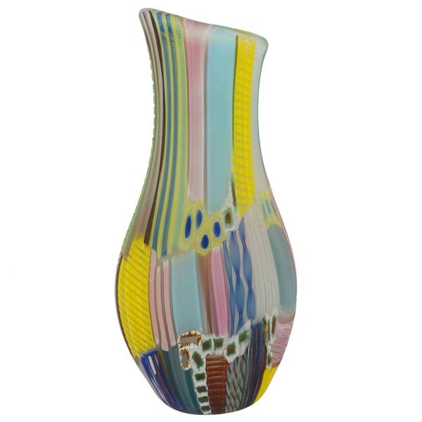 Tessuto Murano Glass Vase - Large