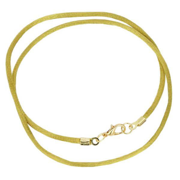 All Chains Cords | Silk Cord - antique gold