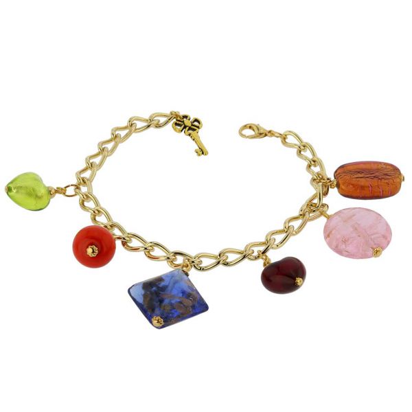 Venetian Charms Bracelet - Gold