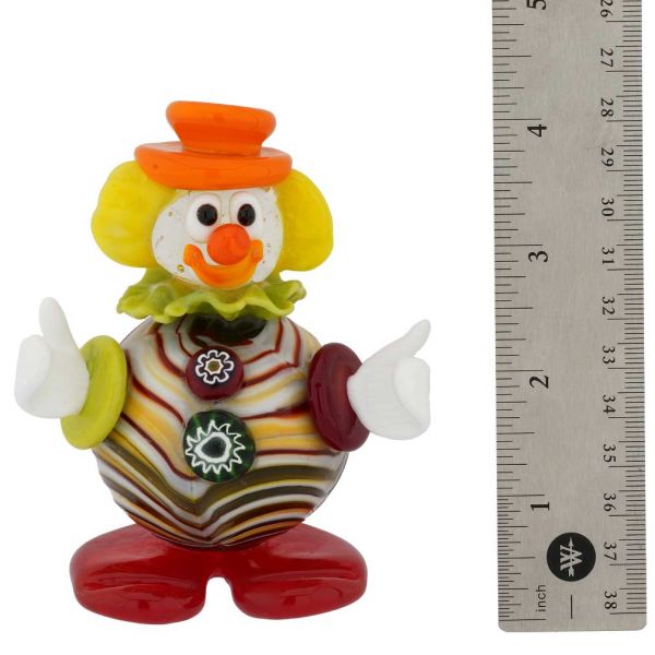 Glass Clowns Figurines | Blown Glass Clown Figurines