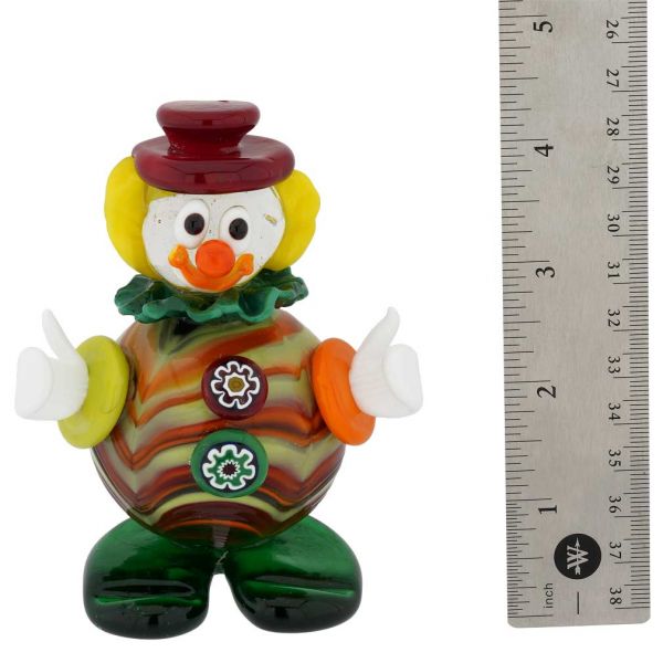 Glass Clowns Figurines | Blown Glass Clown Figurines