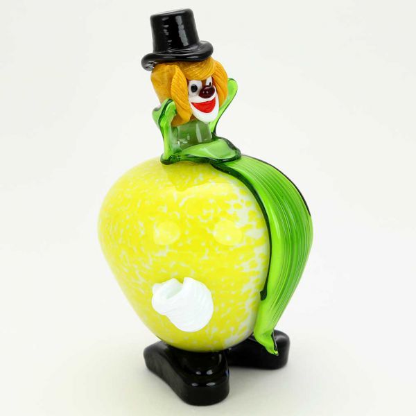 Murano Glass Clown - Apple
