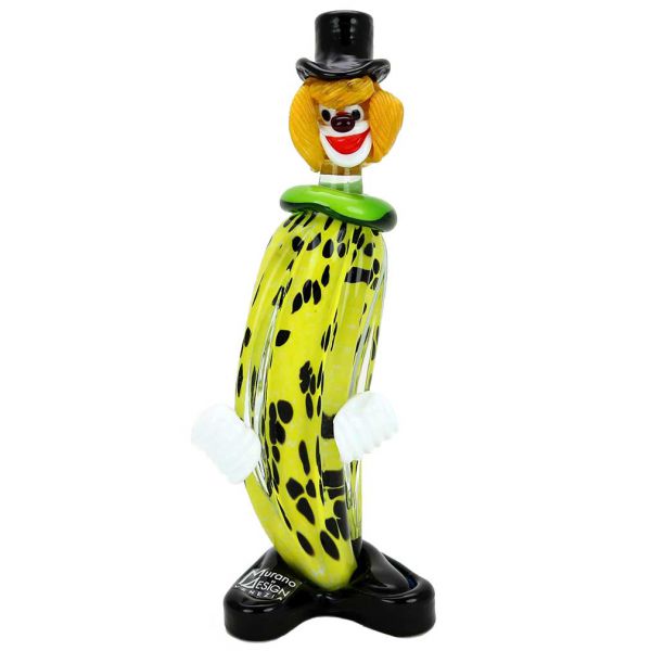 Murano Glass Clown - Banana