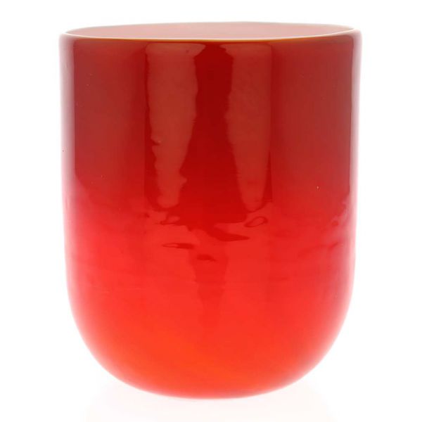 Murano Glass Luminoso Tumbler - Red