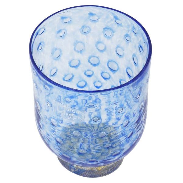 Serenissima Murano Glass Tumbler - Blue
