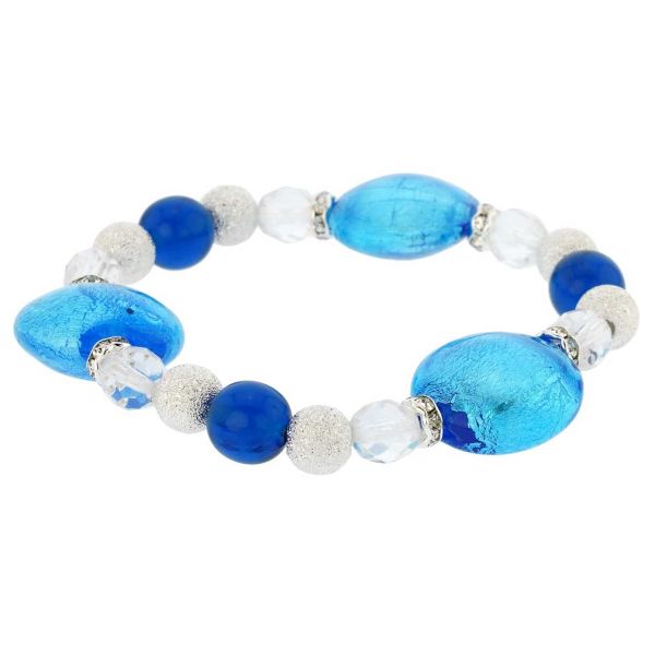Murano Magic Bracelet - Aqua Blue