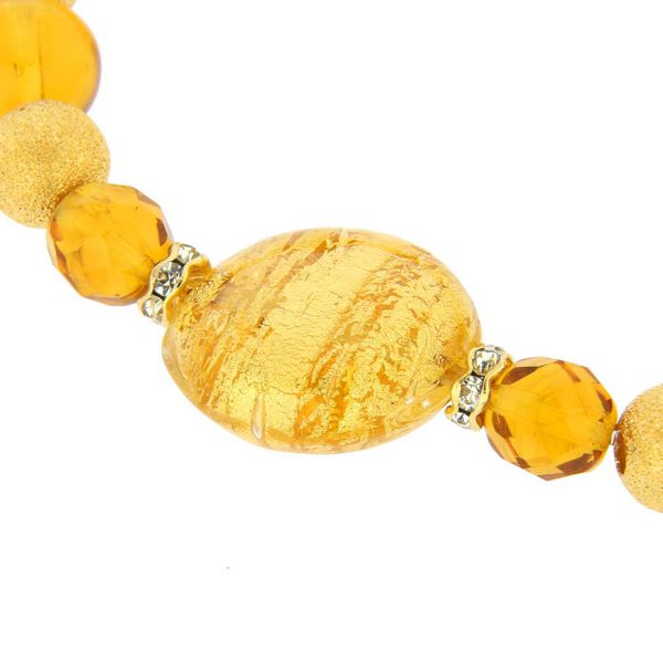 Murano Magic Bracelet - Sunshine Gold