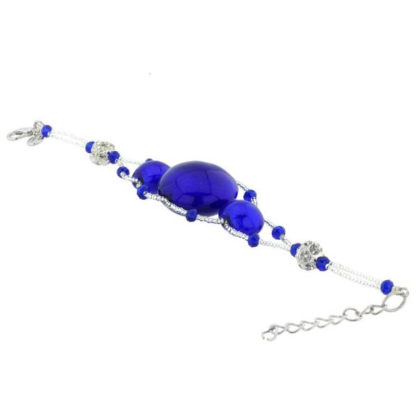 Venetian Dream Bracelet - Silver Blue