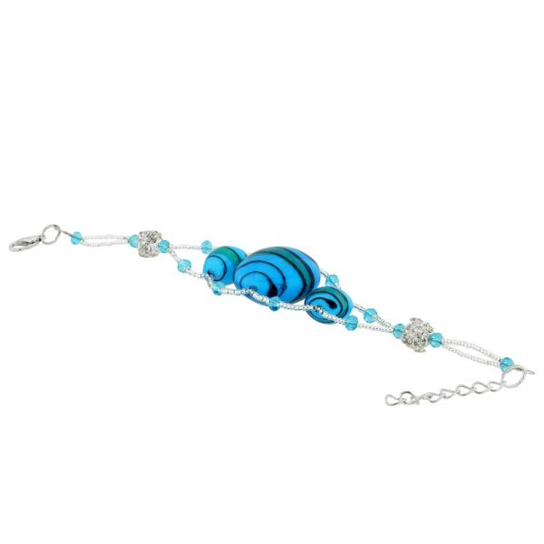Venetian Dream Bracelet - Blue and Gold