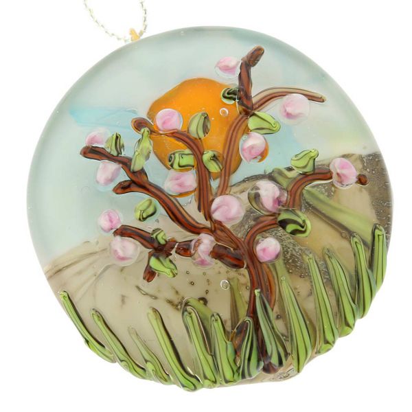 Blooming Tree Murano Necklace