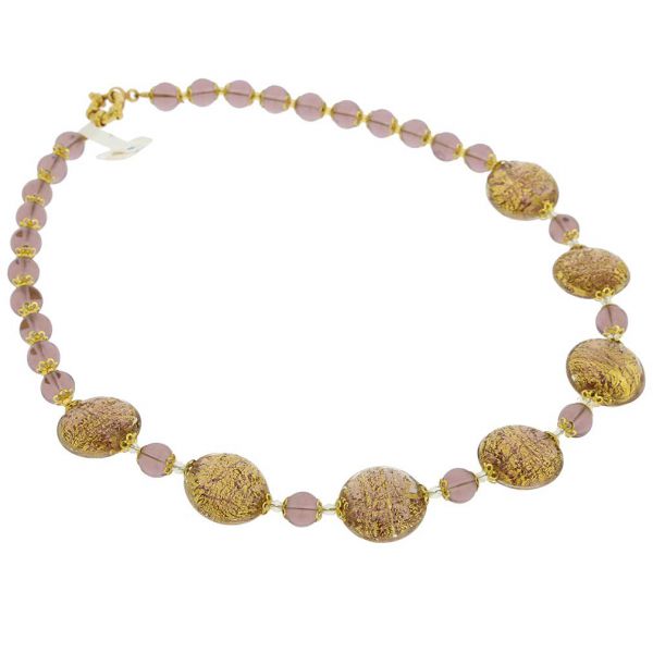 Necklace Ca D\'Oro - Purple
